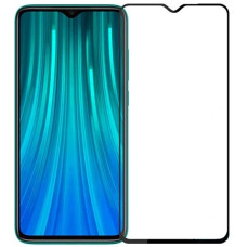 محافظ صفحه نمایش 6D فول گلس تمام چسب مناسب برای گوشی موبایل شیائومی ردمی نوت 8 پرو